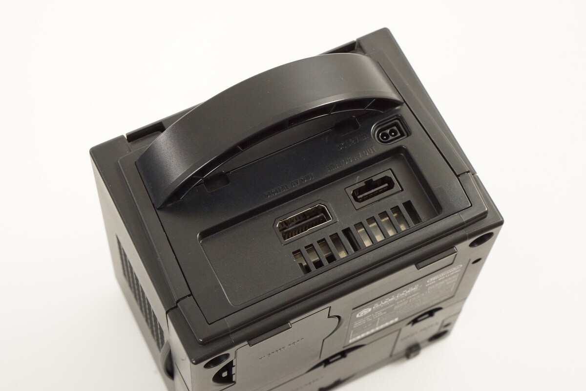 Gamecube Black Console System Enjoy Plus DOL-001 JP For Japan Game CD DN12589033