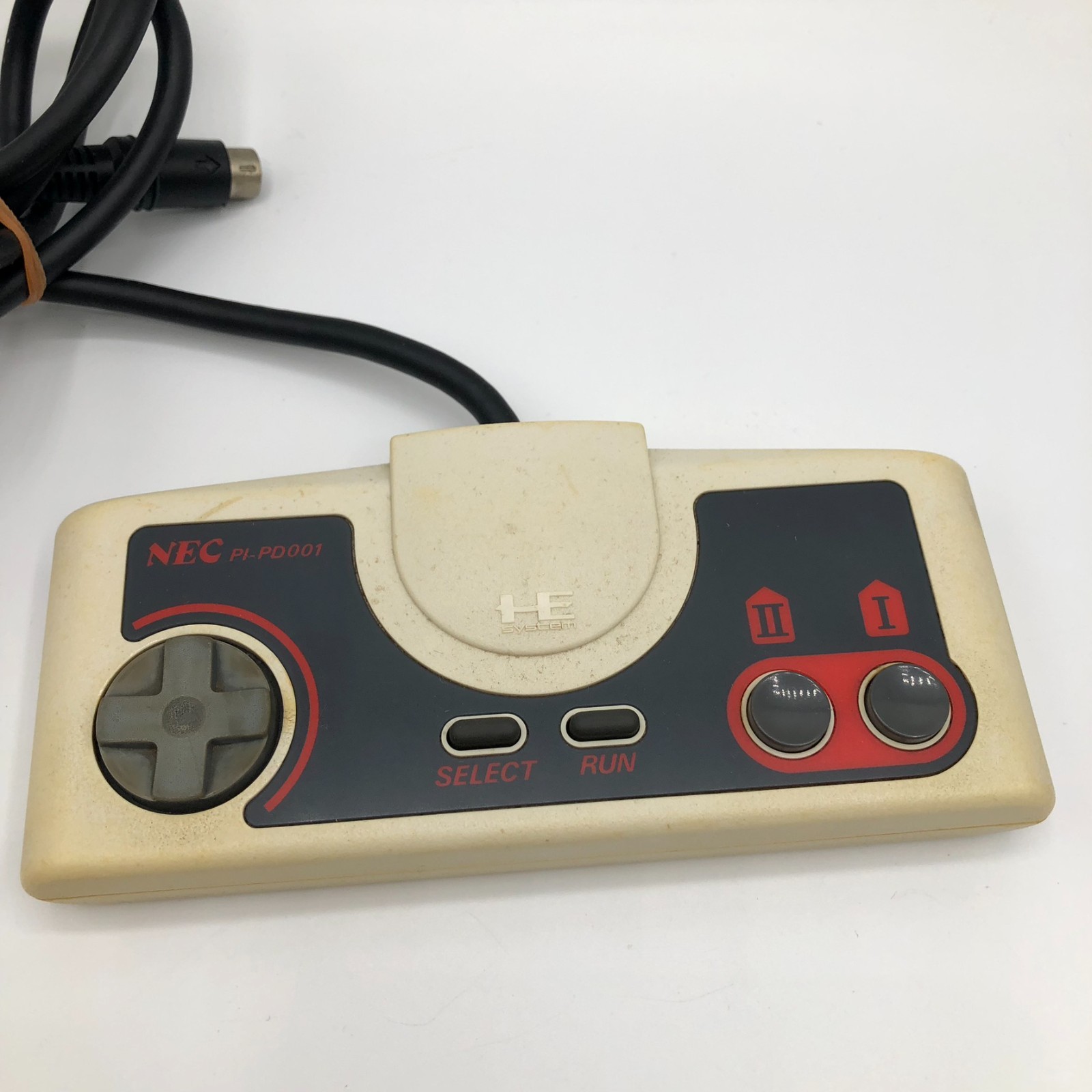 NEC PC Engine PI-TG001 Console White Tested Working w/ Controller AC Adapter JP