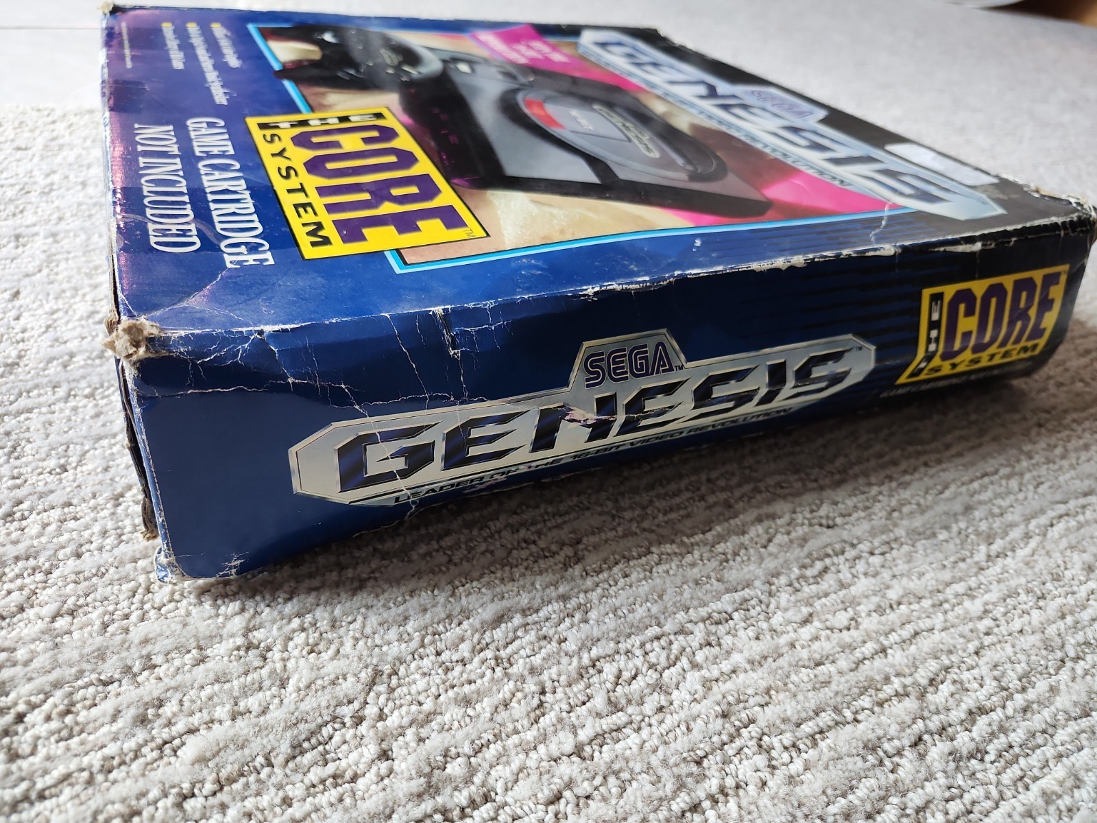 Sega Genesis Model 1 Console The Core System Video Game CIB 1992 No Foam