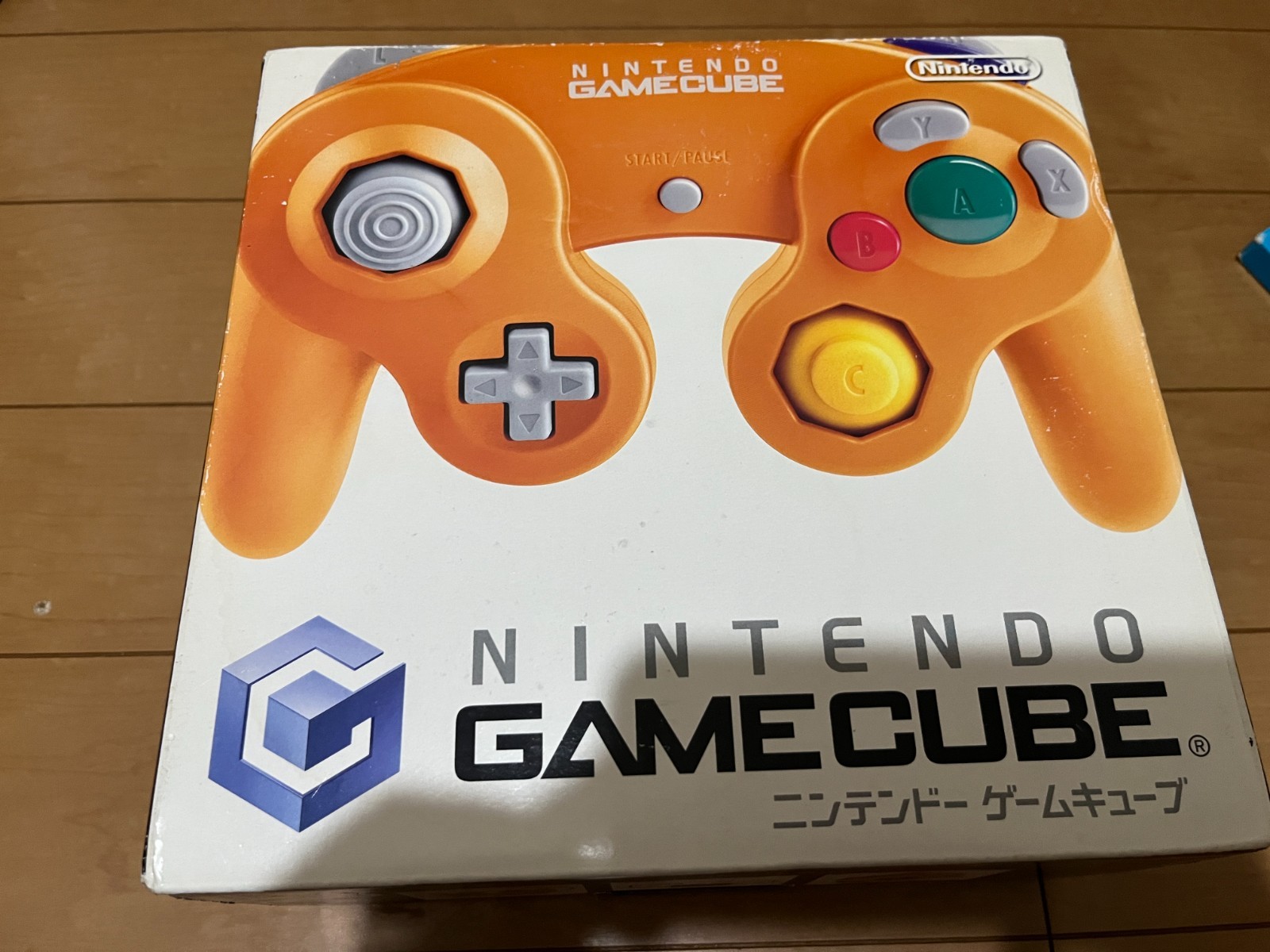 Nintendo GameCube Console & Controller Orange Color with BOX Japan 0320