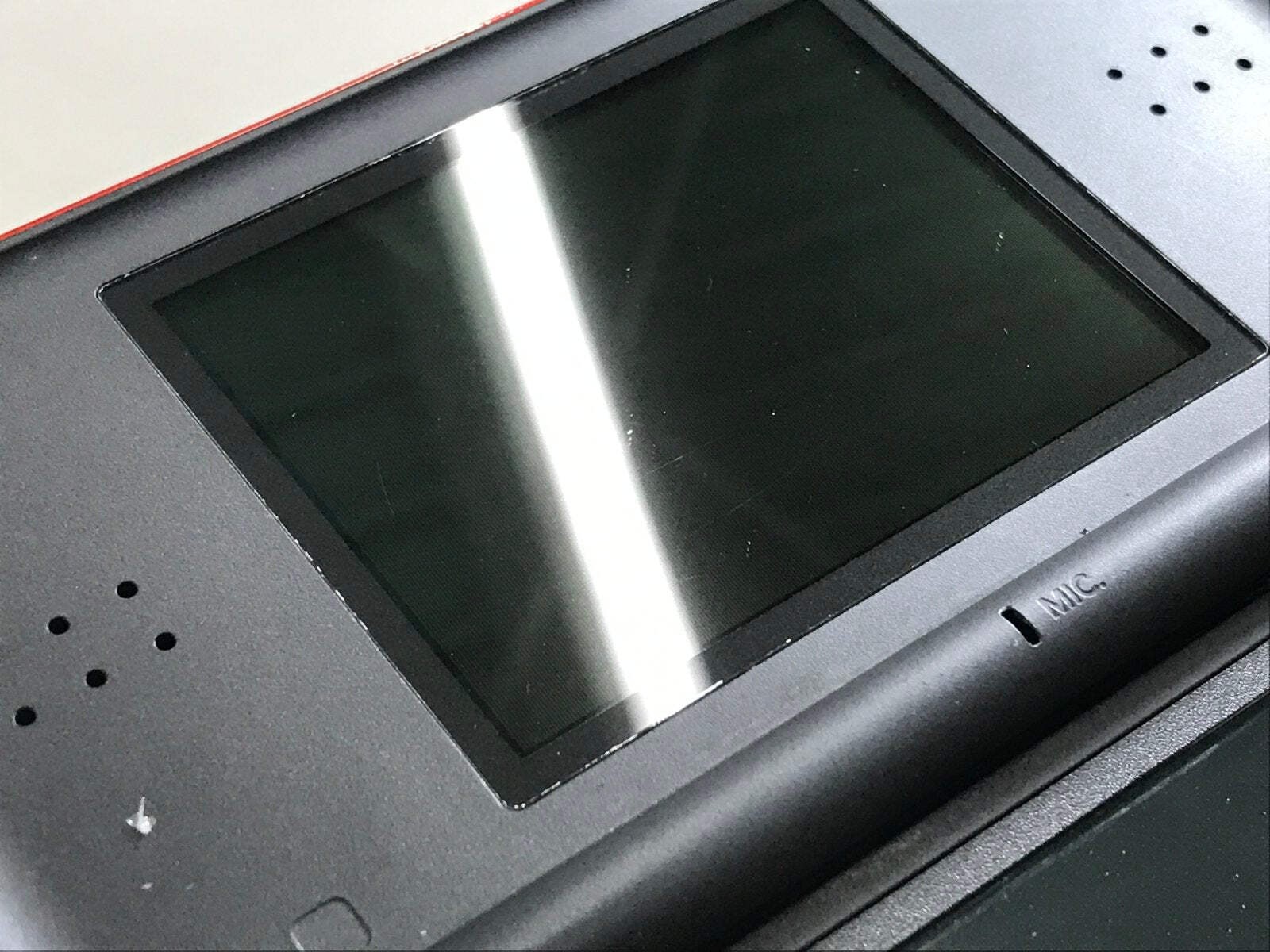 Nintendo DS Lite Crimson Black Console Nintendo Japan – Not Working LG9627