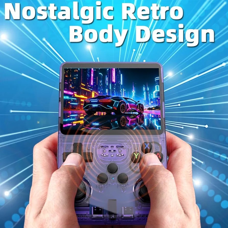R36S Portable Handheld Game Console More Than 15000 Games Retro Video Game Playe
