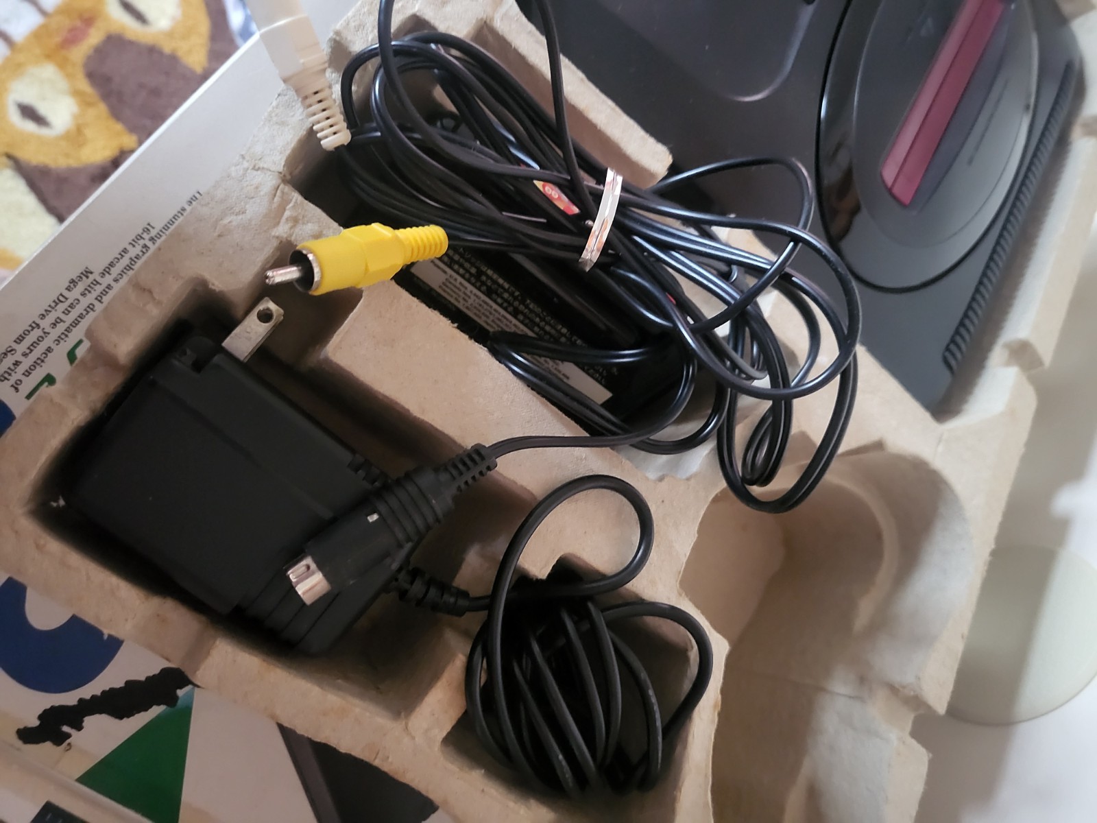 *NOT WORKING* SEGA MEGA DRIVE 2 Plus 1 Console PUYO PUYO MD Japan Import