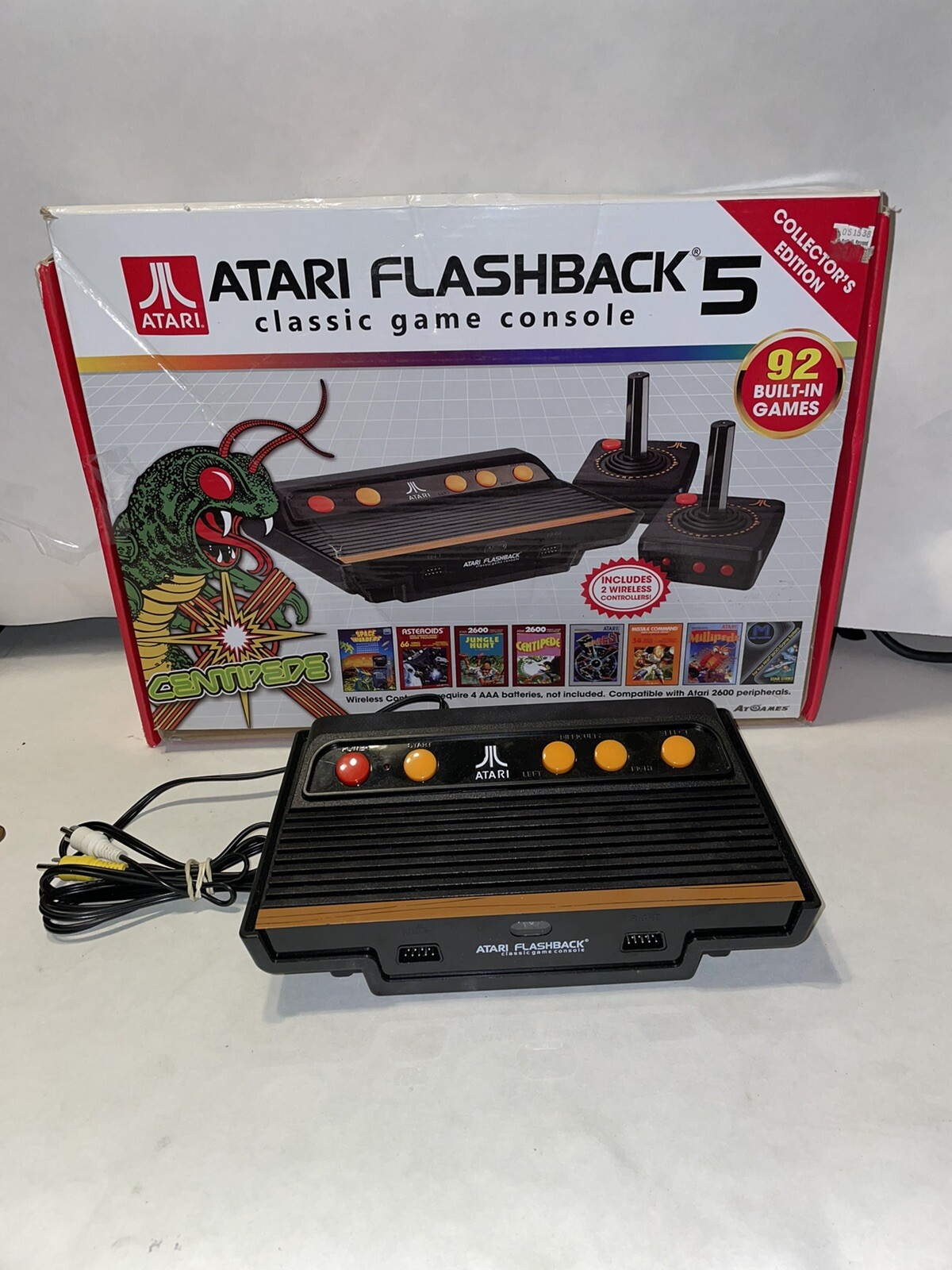 ATARI Flashback 5 Classic Game Console only no controllers no box