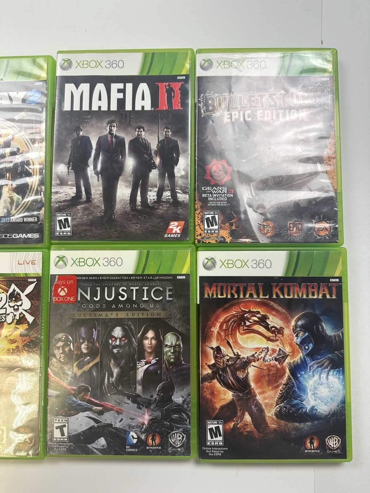 Xbox 360 PRO Console BUNDLE 60 GB HDD With Games Tested Works!