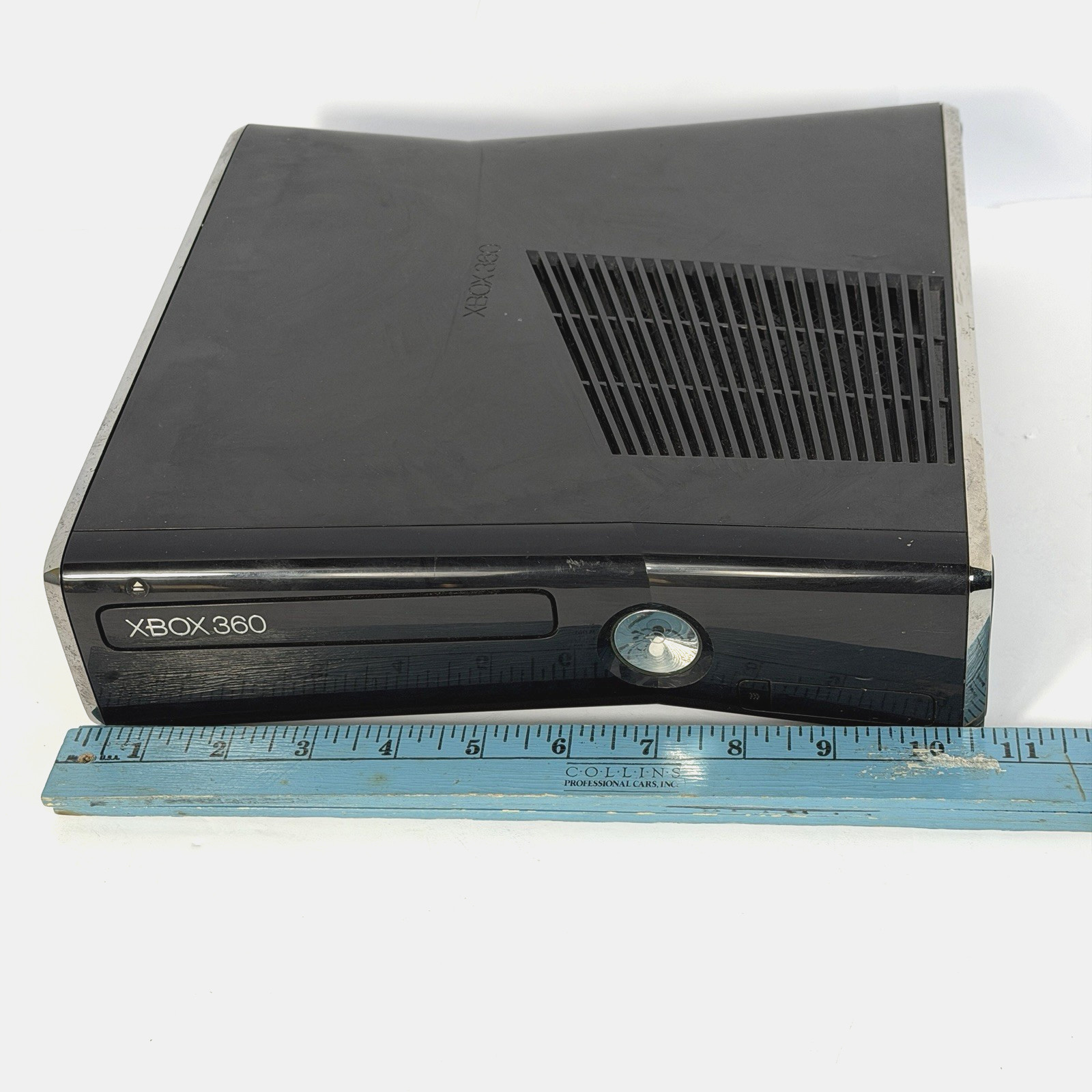 Microsoft Xbox S Slim Black Console Model 1439 -Untested No HDD For Parts/Repair