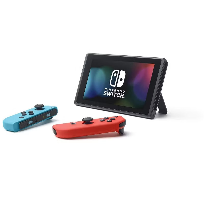 EUC! Nintendo Switch Bundle HAC-001 Handheld Video Game Console 32GB And Case
