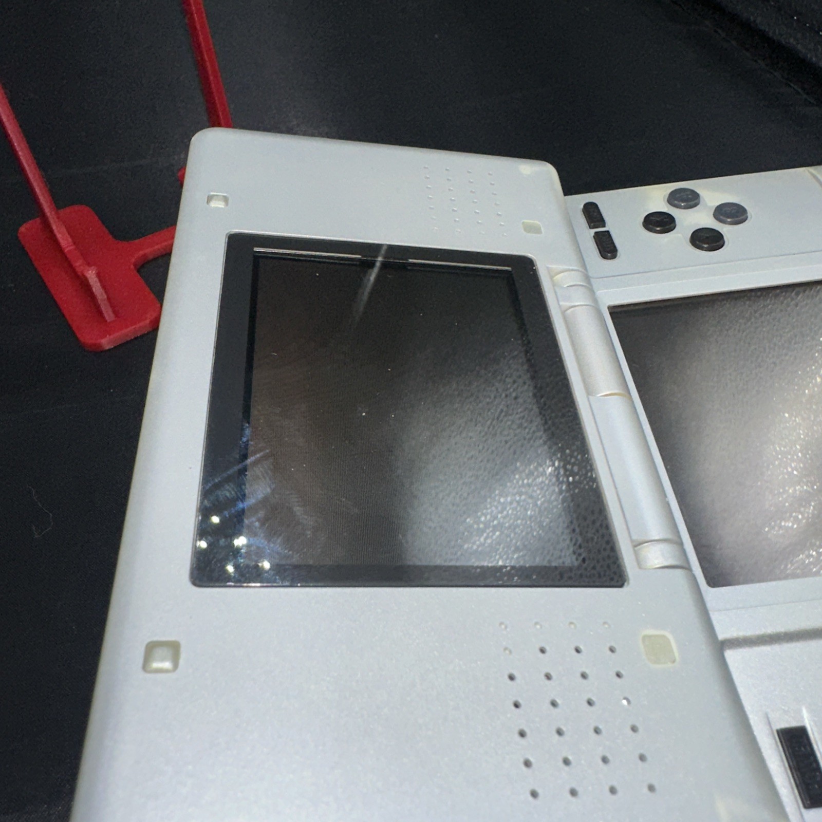 Nintendo DS Original NTR-001 (JPN) Titanium Silver Powers On Parts Or Repair