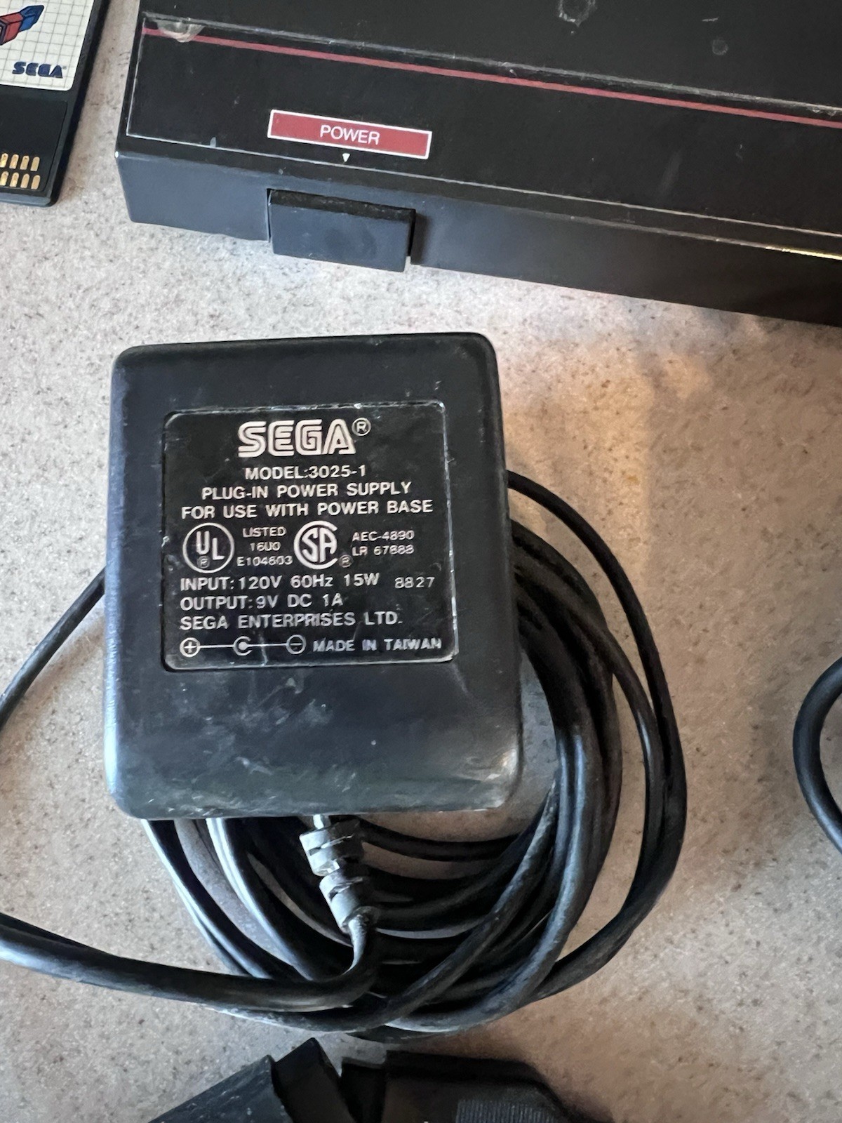 SMS – SEGA Master System Video Game Console Complete Tested Working
