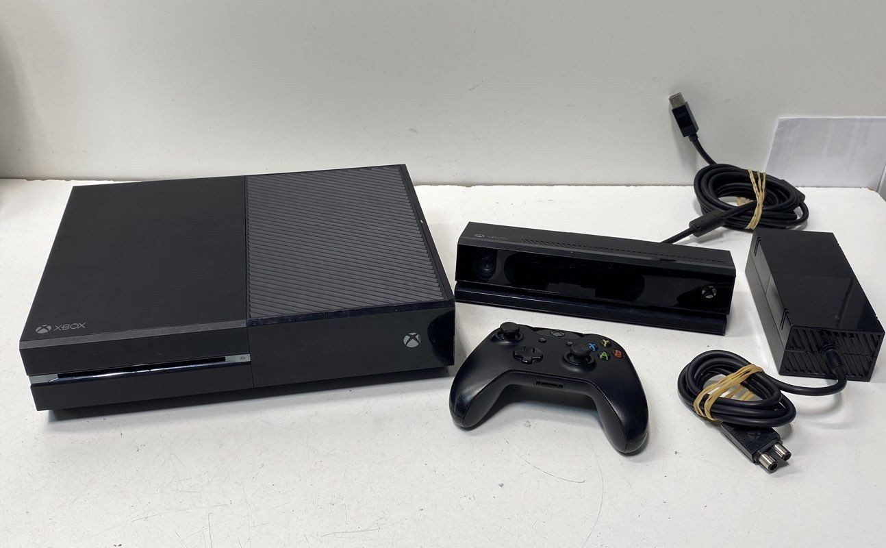 Microsoft Xbox One Console Kinect Controller Cables FOR PARTS