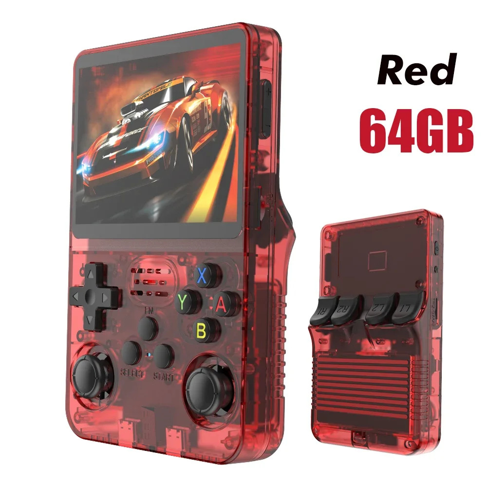 Open Source R36S Retro Handheld Video Game Console Linux System 3.5 Inch IPS