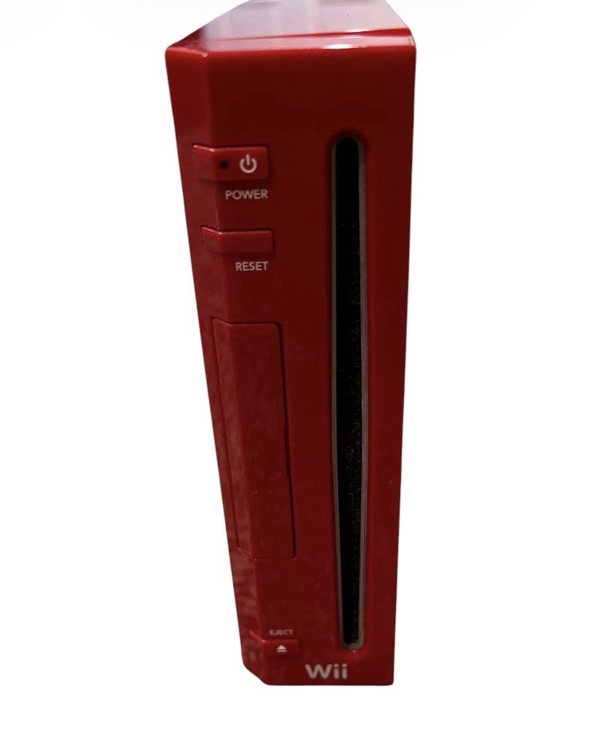 Nintendo Wii Mario 25th Anniversary Video Game Console Bundle – Red – Wii Sports