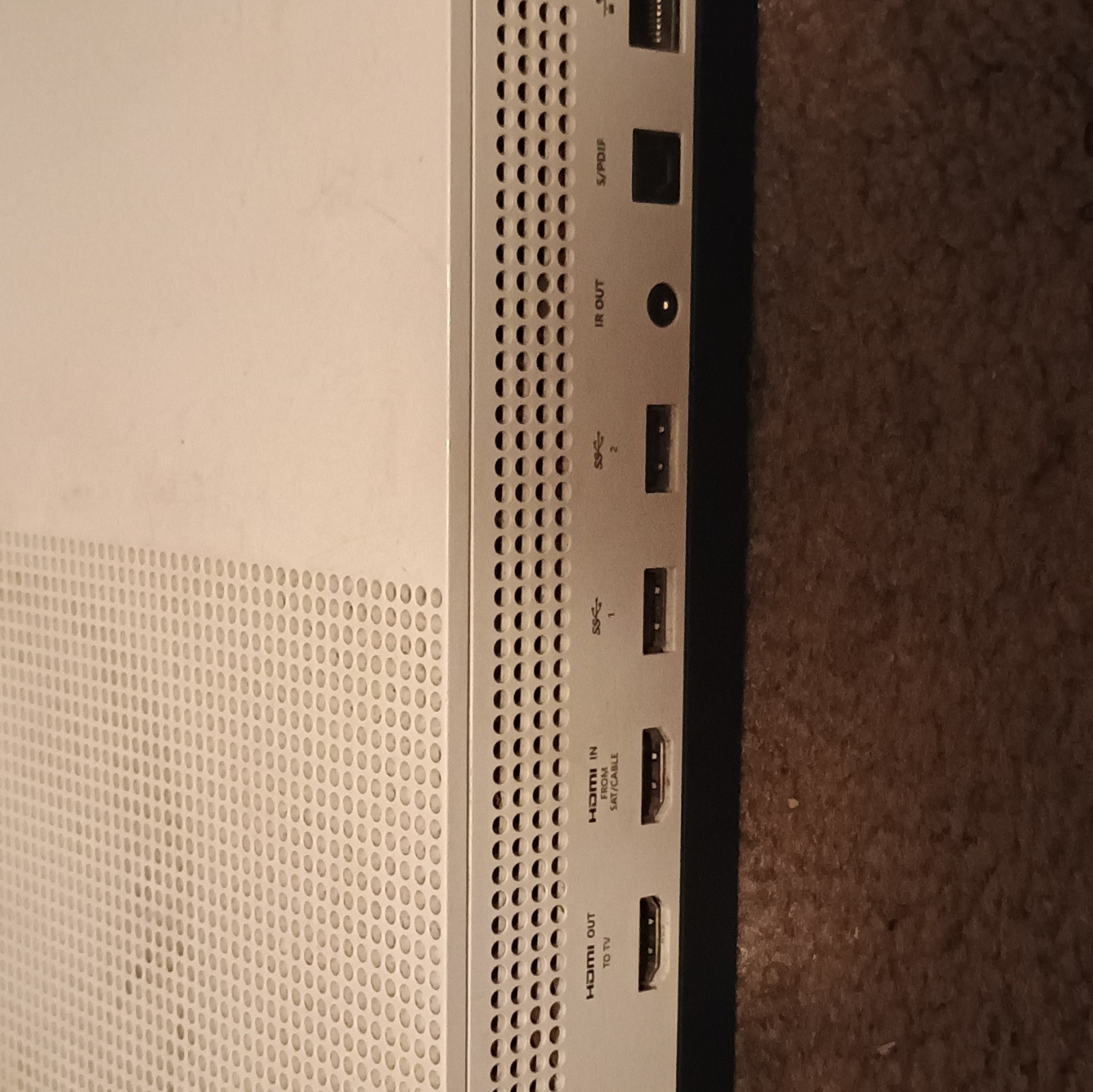Microsoft Xbox One S 500GB White Home Console 4K UHD Wi-Fi (MPN 1681)