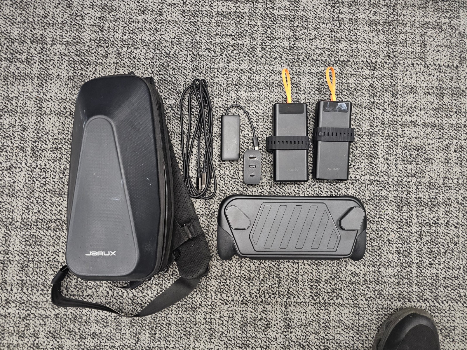 Asus Xbox Ally X Handheld bundle. Powerbanks, docks, travel case etc