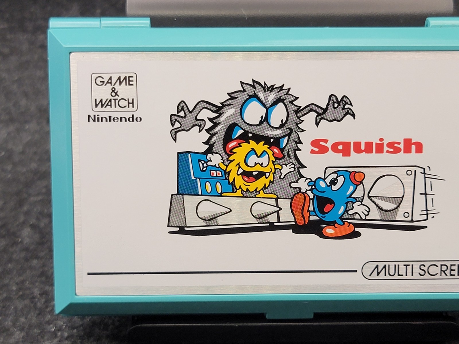Game & Watch Nintendo Multi Screen Squish MG-61 W/ Fresh Batteries [Tested]