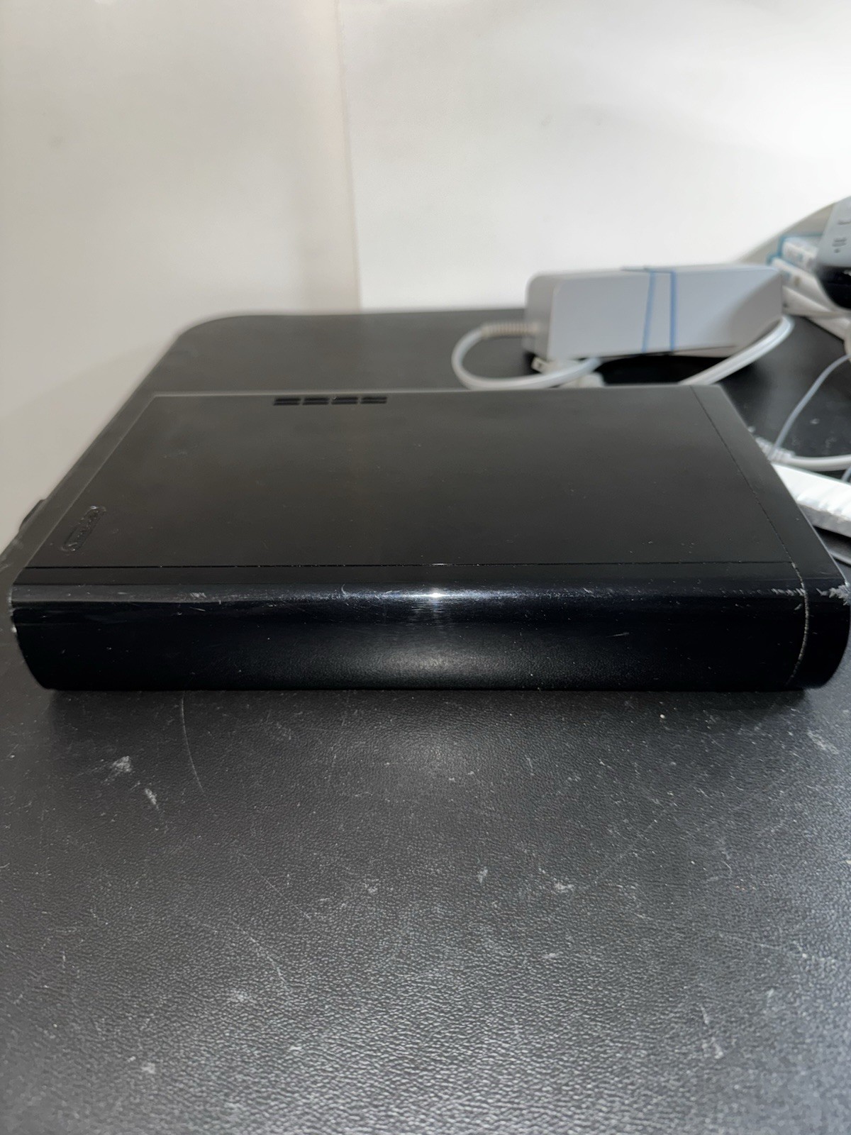 Nintendo Wii U 32GB Black Console Deluxe Set W/ 3 Games Mario Zelda Works Great!