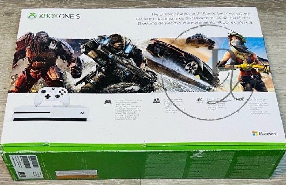 Microsoft Xbox One S 1TB Console Bundle – White