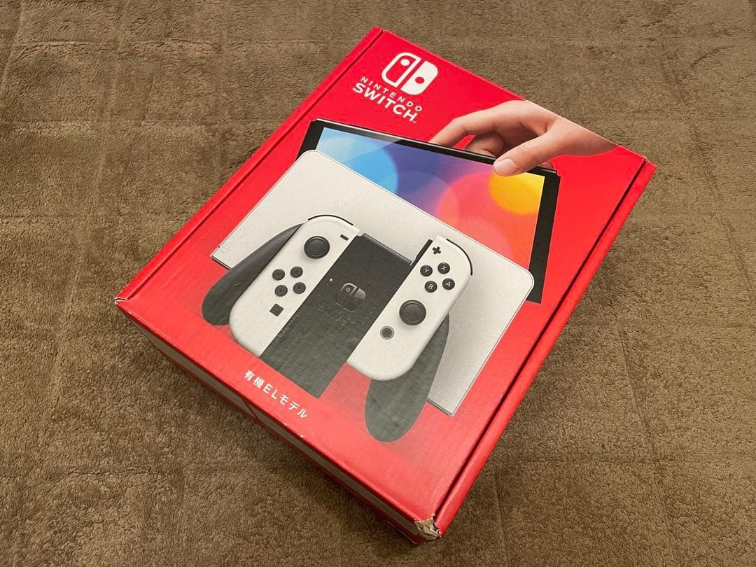 Nintendo Switch OLED Model HEG-001 Console Dock Joy-Con 7.0 inch Screen Working