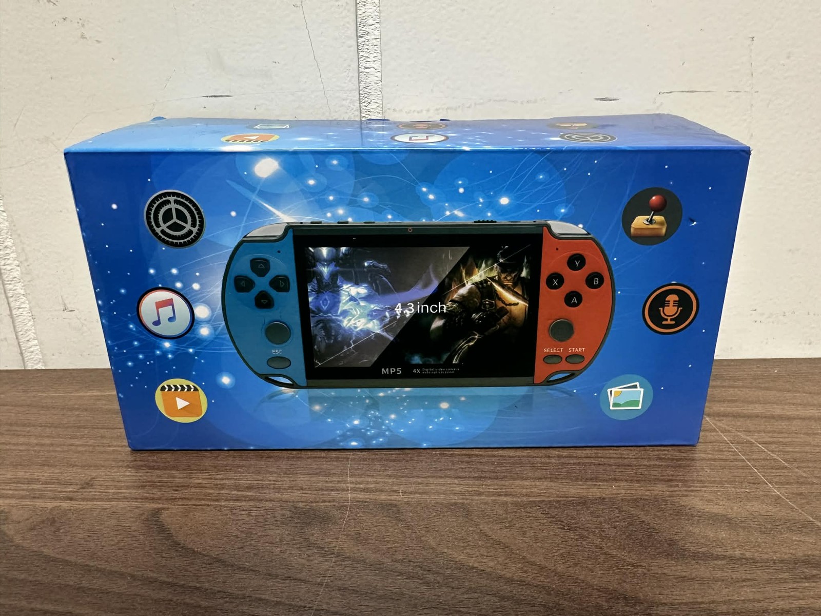 X7 Handheld Game Console Built in 10000 Games and 10 Emulators 4.1Inch H D 9E