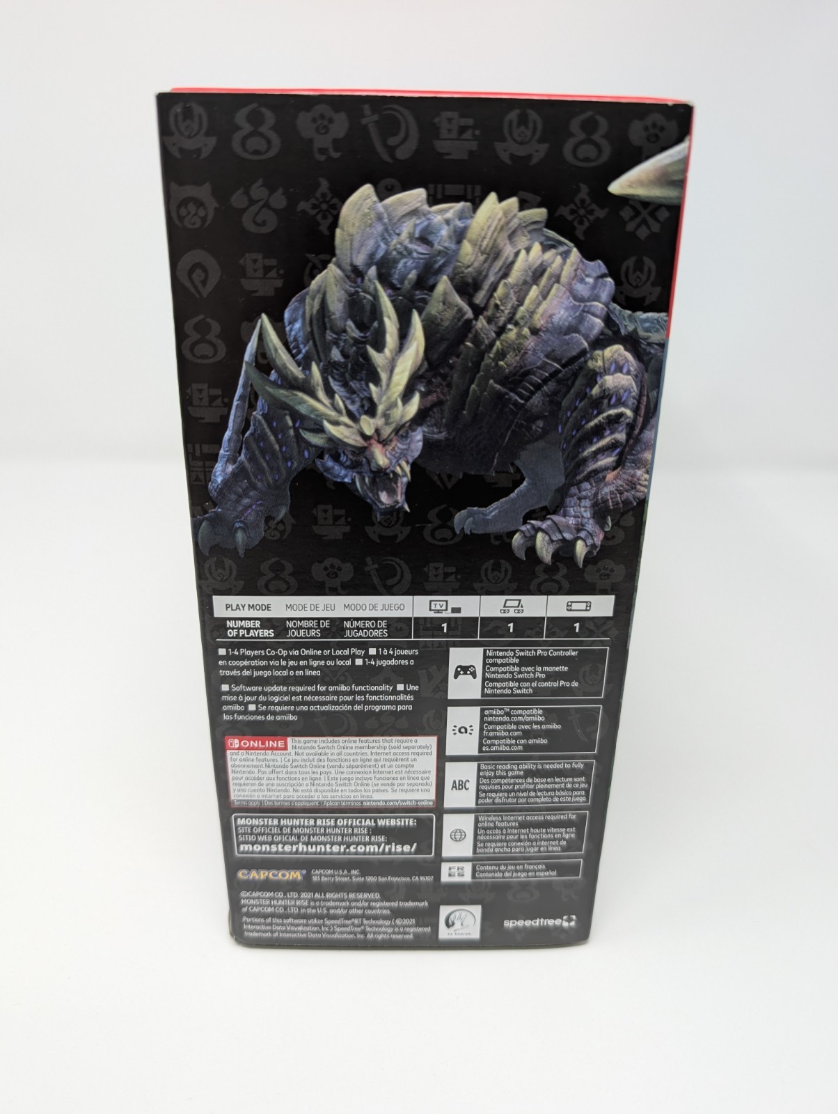 Nintendo Switch Monster Hunter Rise Console Deluxe Edition and Zelda Case – New