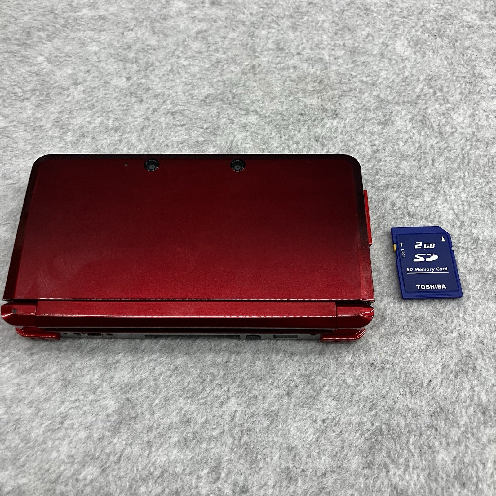 Nintendo 3DS Flame Red Console CTR-001 US Edition (CONSOLE ONLY)