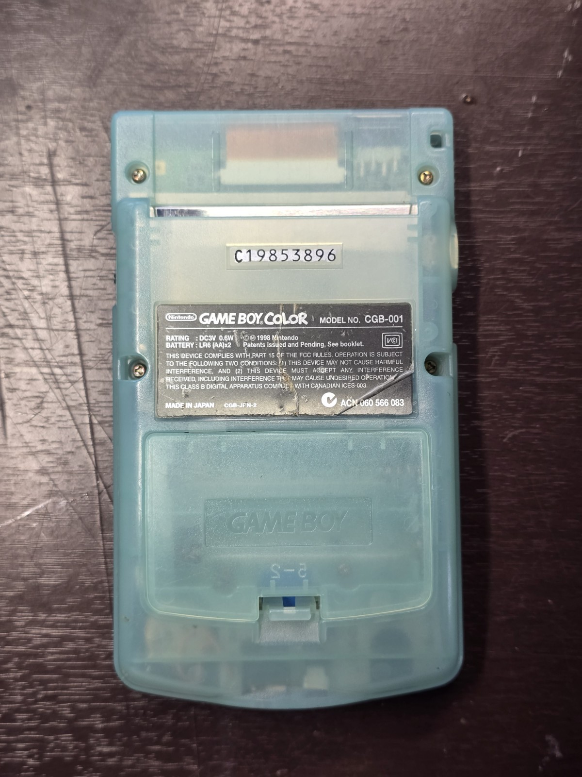 (Full Recap) Nintendo Gameboy Color (Japanese Toys R Us Rare – Ice Blue Clear)