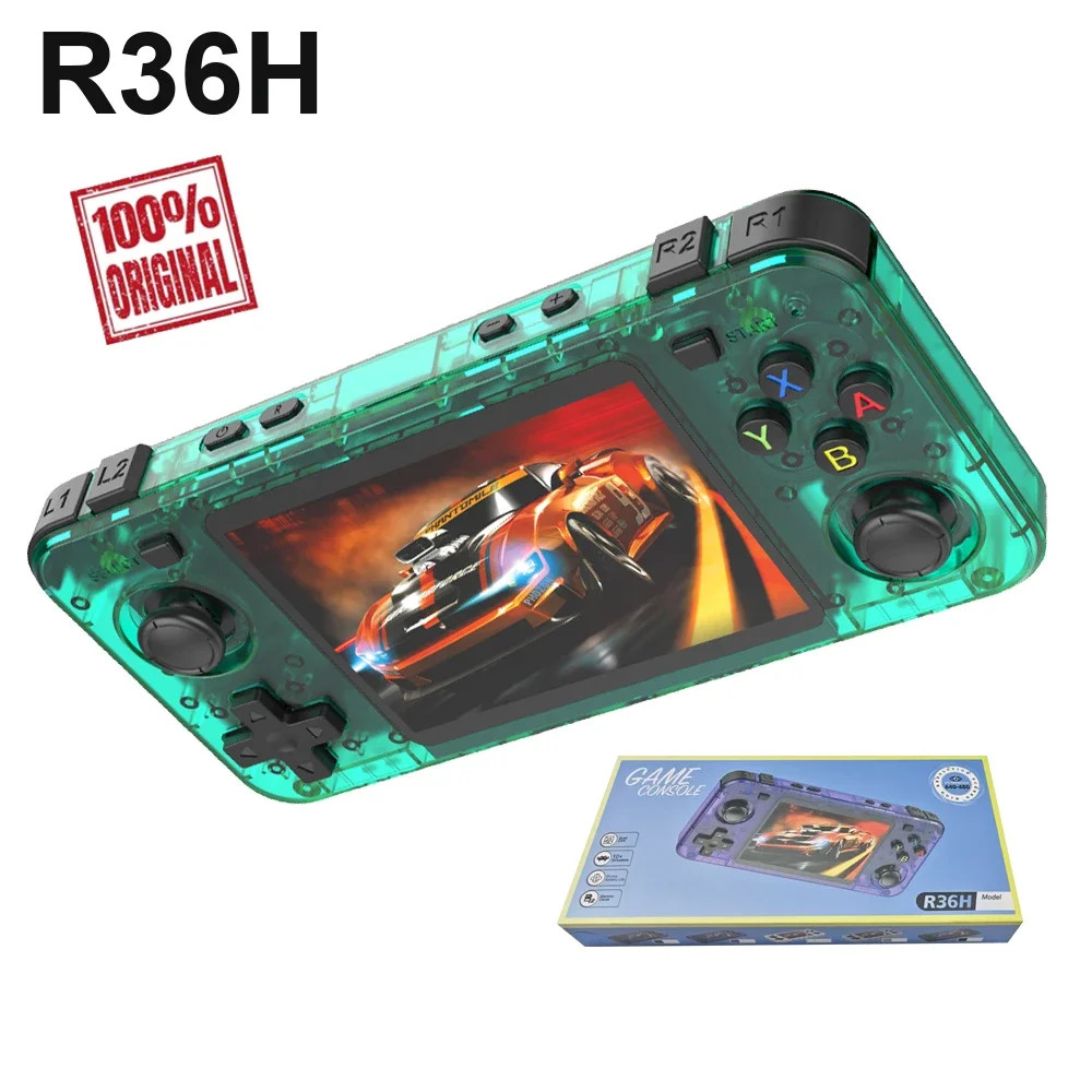 BOYHOM R36H Dual-RAM & Genuine Linux ARKOS Retro Handheld Classic Game Consoles