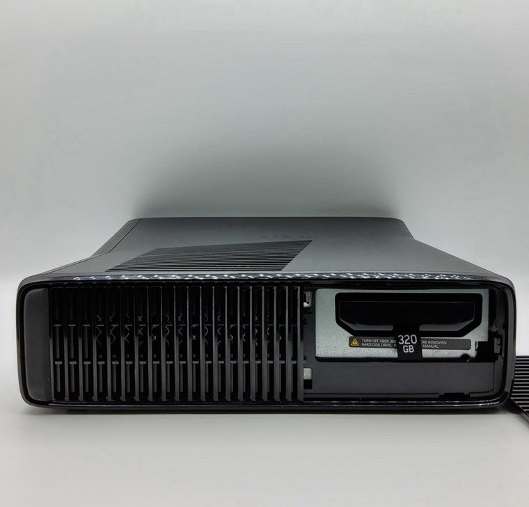 Xbox 360S 320GB Kinect Bundle w/ Kinect Game, Sensor, Power Brick & Cord• Tested