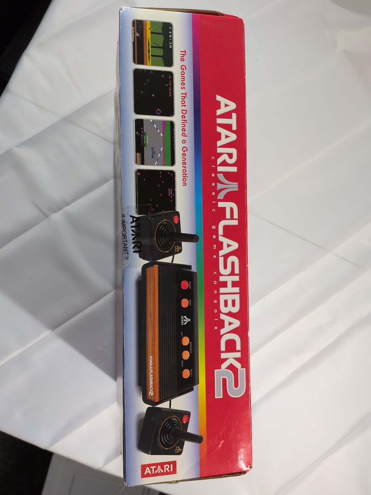 Atari Flashback 2 Console System Complete in Box Tested Working