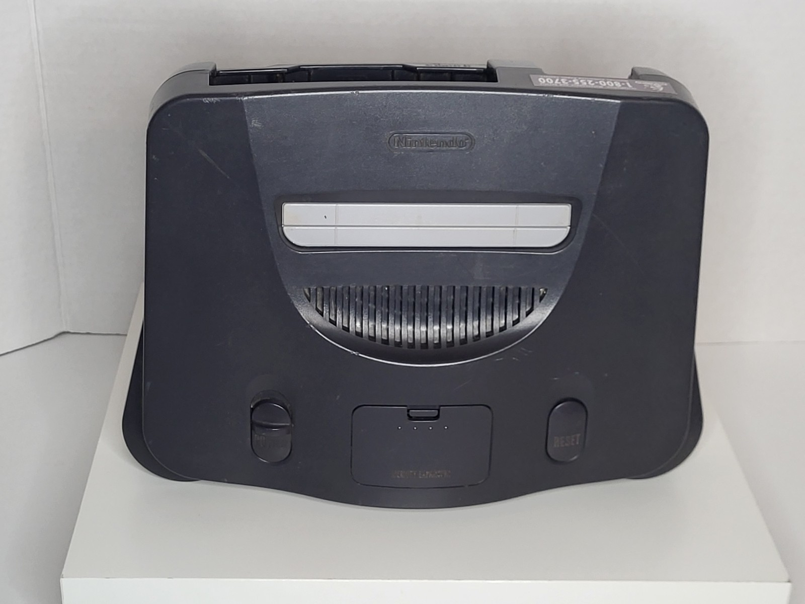 Nintendo 64 System N64 Console (Charcoal Gray) w/Controller & 4 Games!