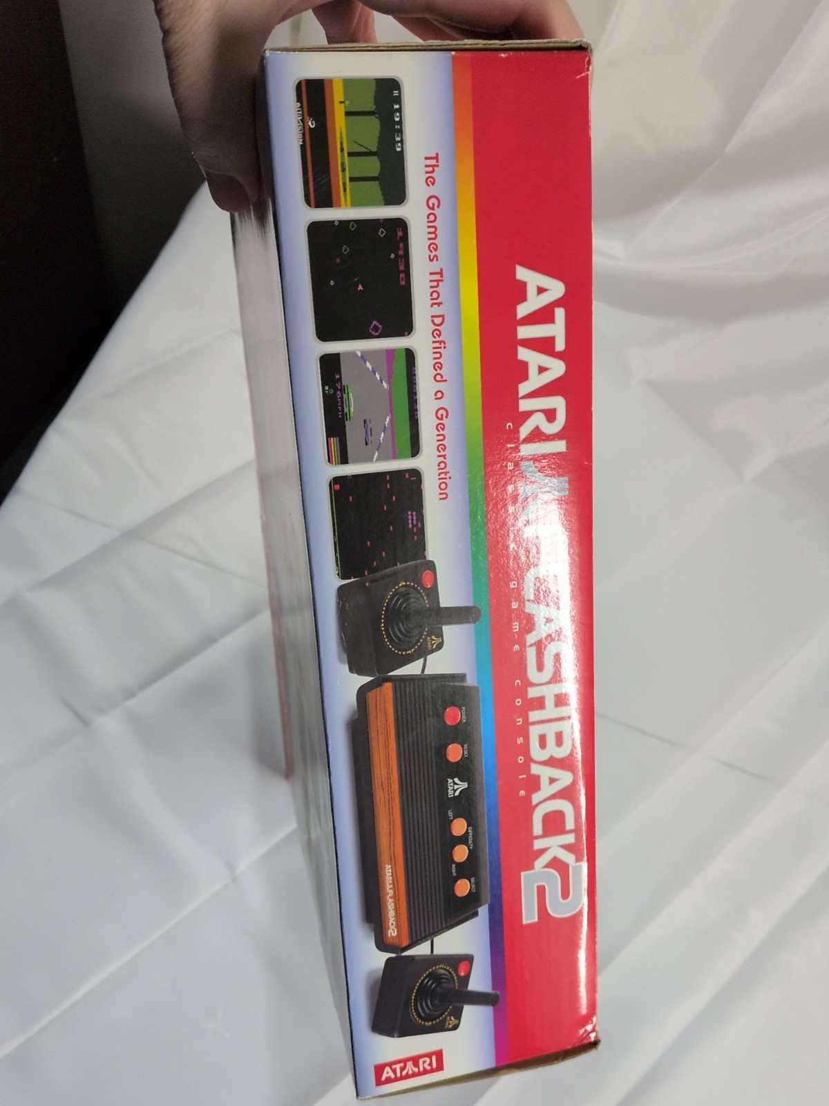 Atari Flashback 2 Console System Complete in Box Tested Working