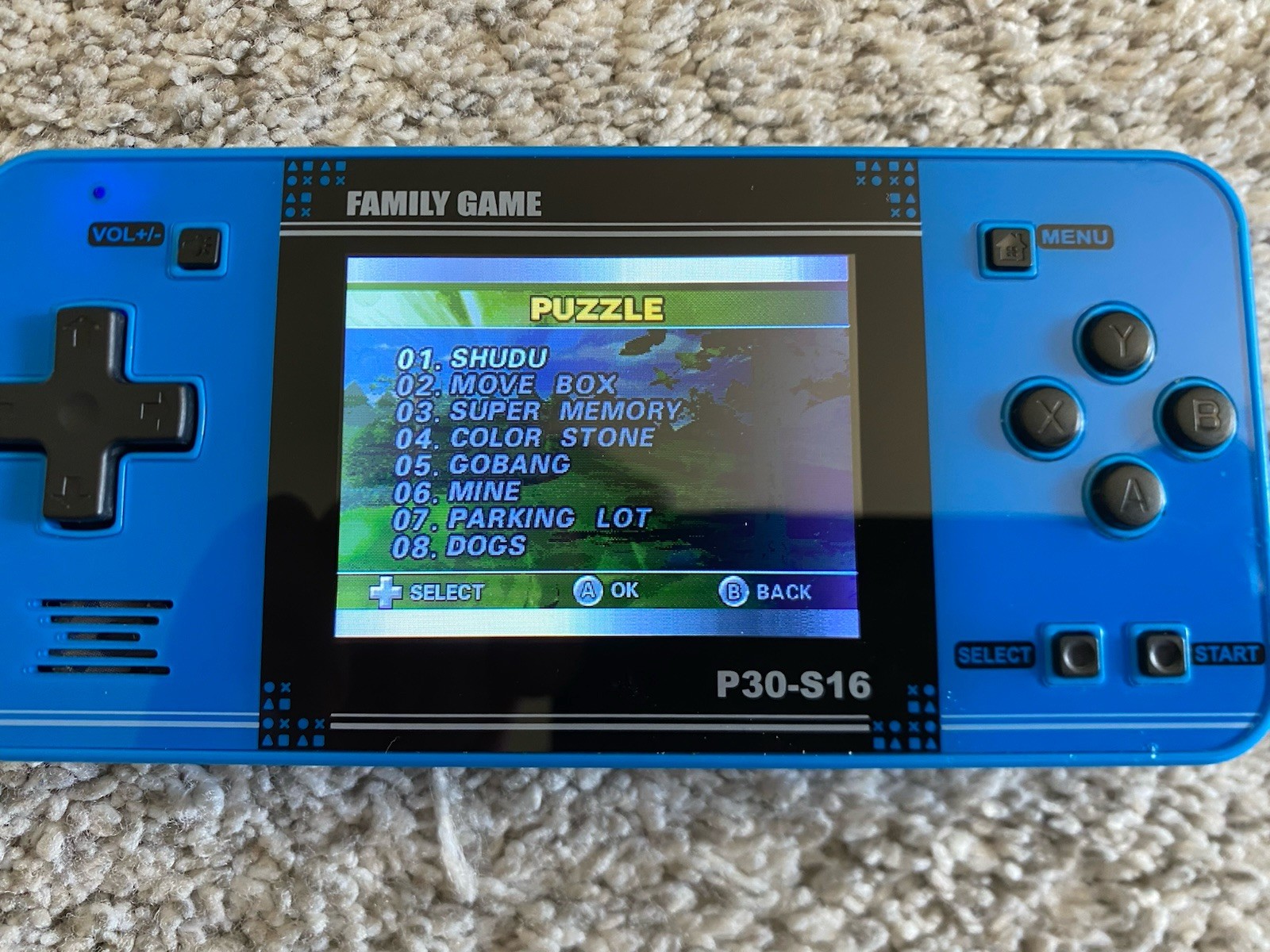Handheld Video Game Console Preloaded Mii Style Arcade Games Portable 220 n 1