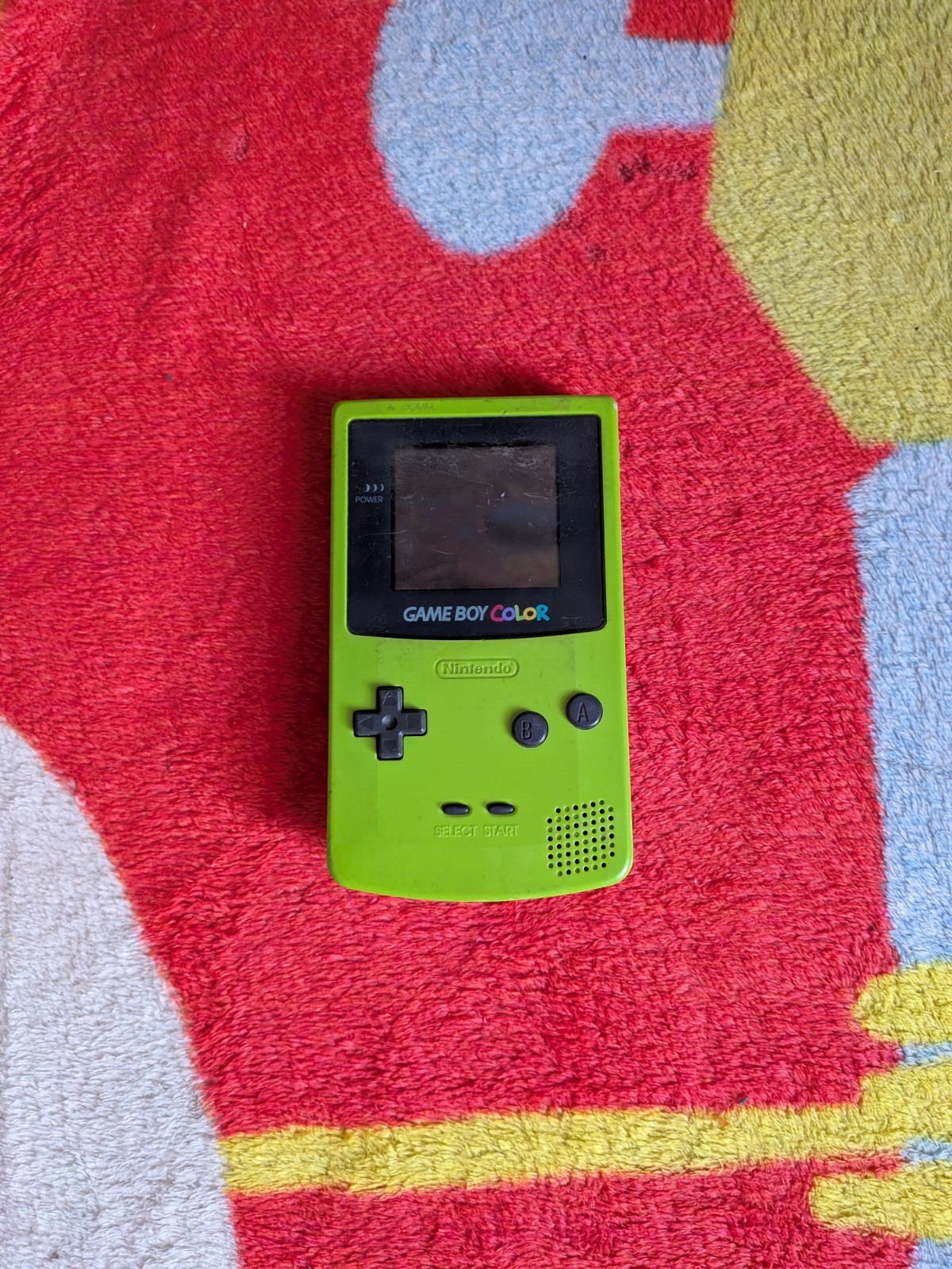 Nintendo Game Boy Color Kiwi Lime Green Handheld Console System Tested & Working