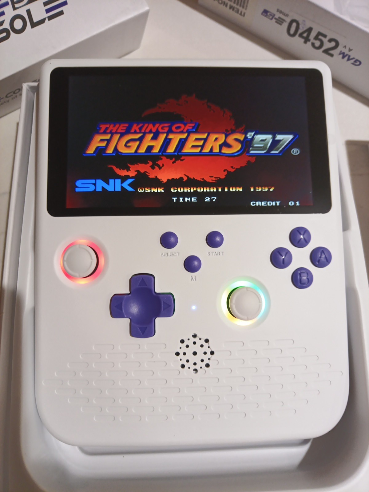 H5 5.0″ HD IPS Screen Open Source Linux System Retro Handheld Video Game Console