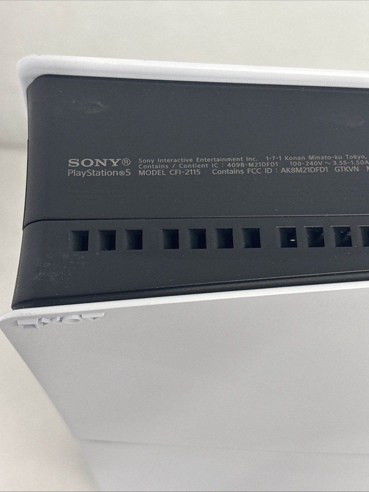Sony PS5 Digital Edition Console 825GB (CFI-2115) – White