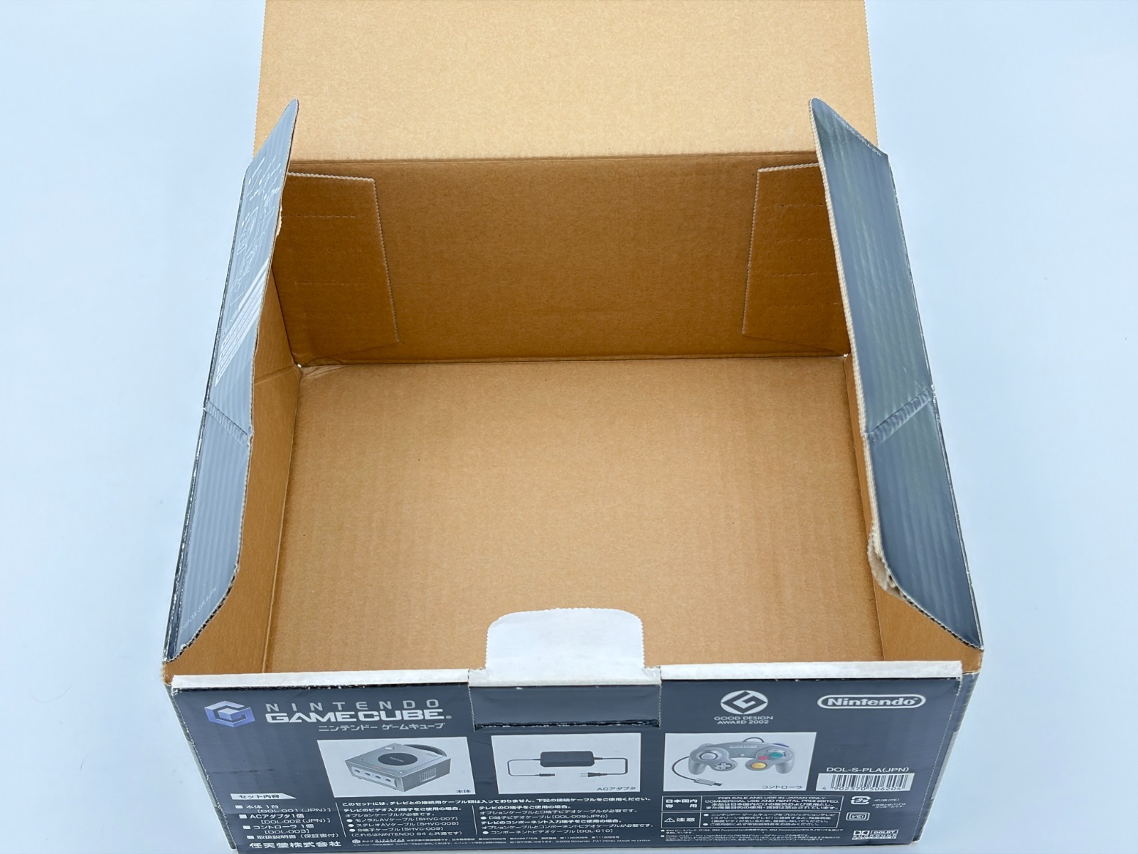 GameCube Silver Console Boxed FOR PARTS ONLY – Read Description