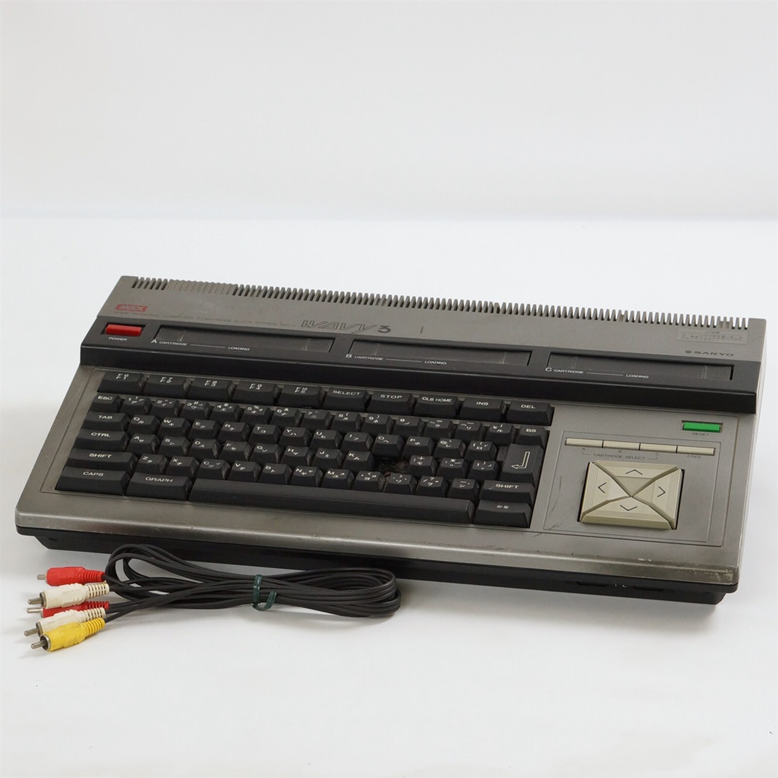SANYO MSX WAVY 3 Personal Computer 3 Cartridge slots system MPC-3 10296182