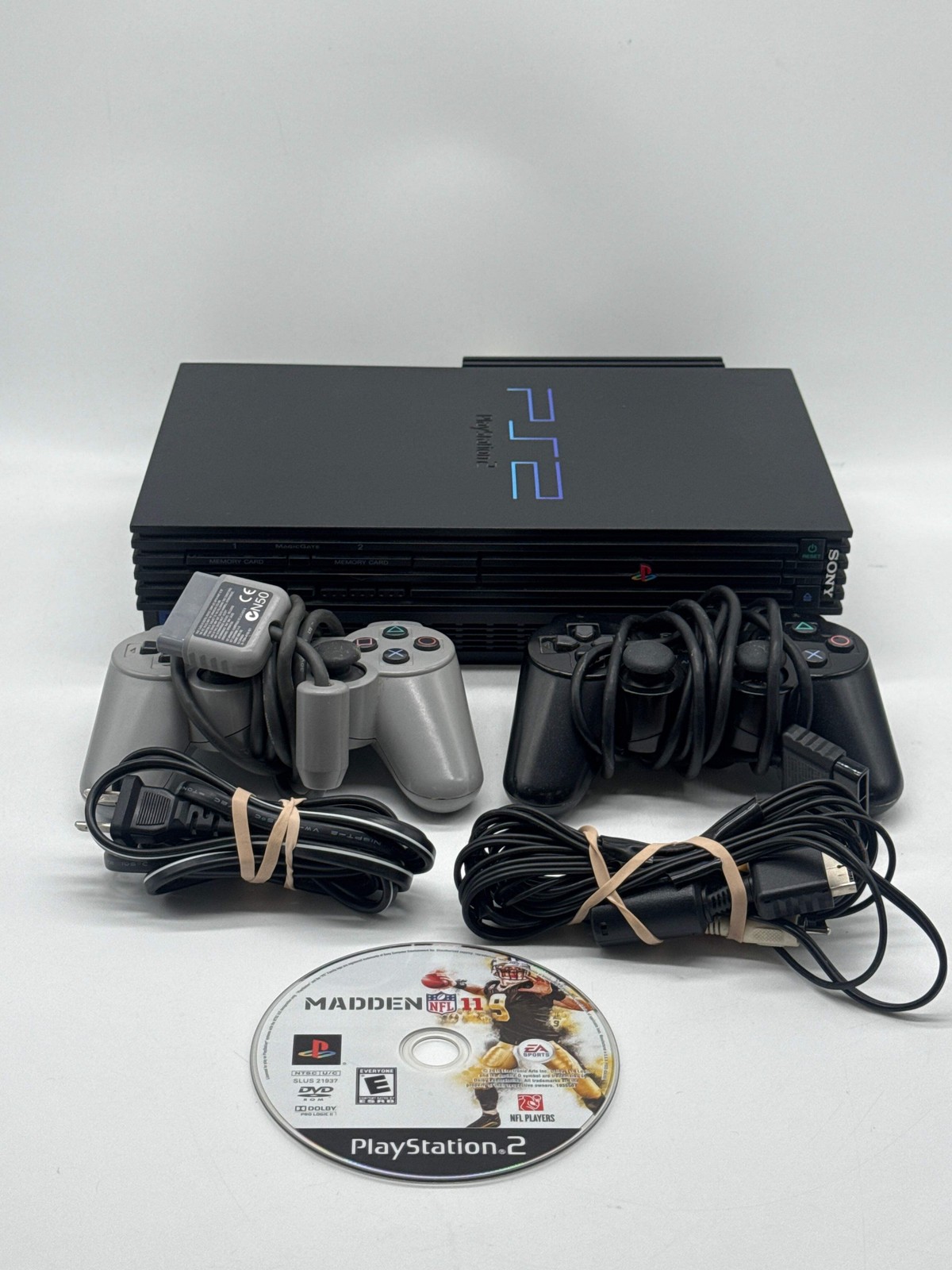 Sony PlayStation 2 SCPH-50001 Black Console – For Parts
