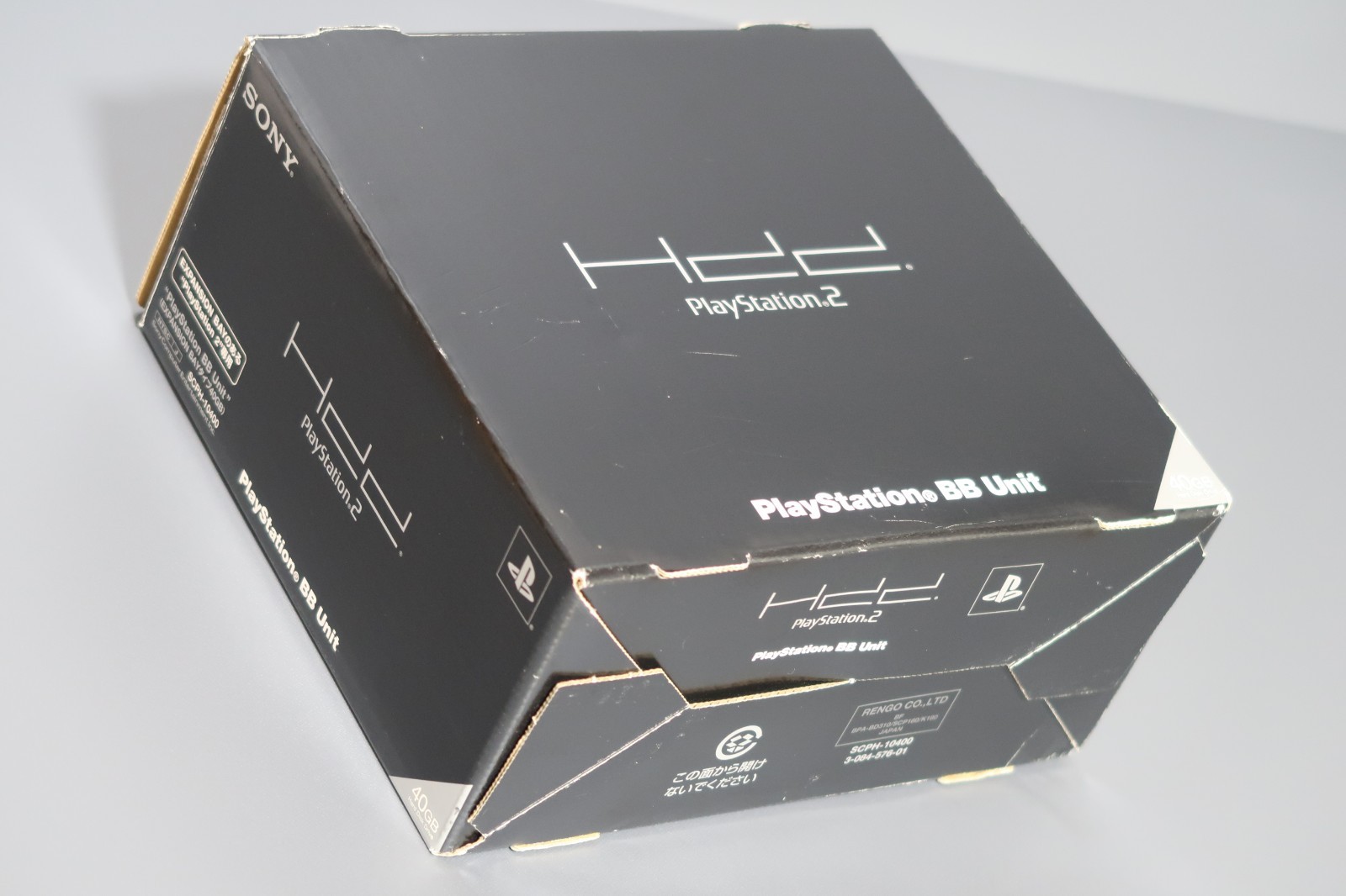 SONY PS2 Playstation 2 HARD DISK DRIVE SCPH-10400 40GB New Black Case F/S
