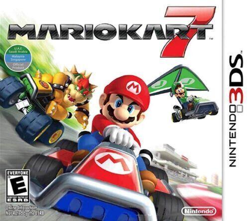 Mario Kart 7 Nintendo 3DS (Multiplayer, 2011 Car/Kart Racing) Brand New Sealed