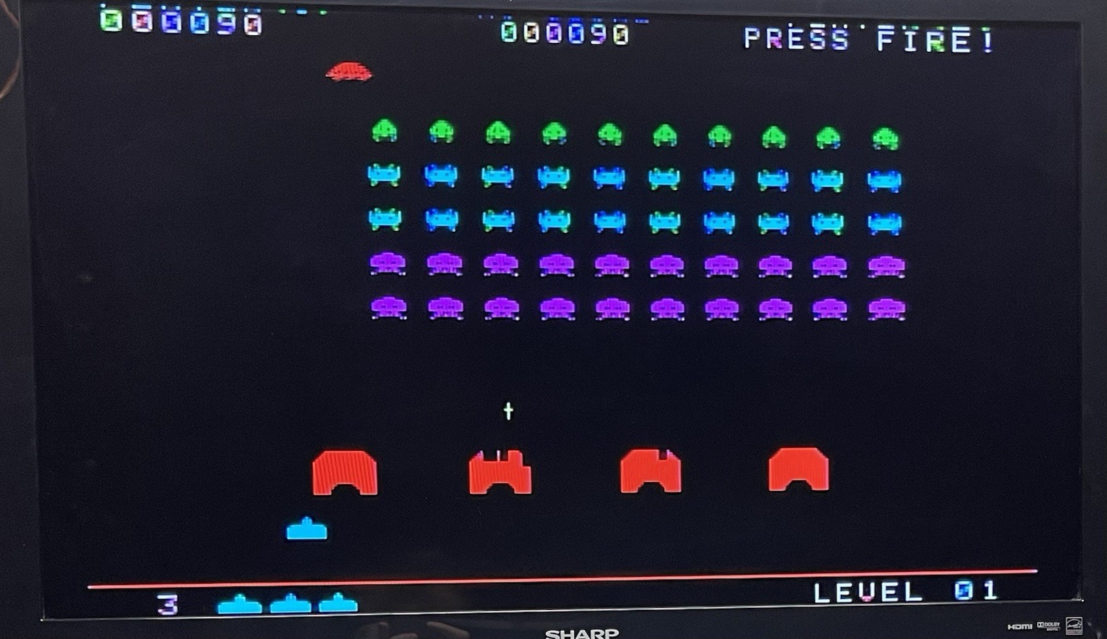 Atari Flashback 5 Classic Console 2 Wireless Joystick Controllers Cords TESTED!
