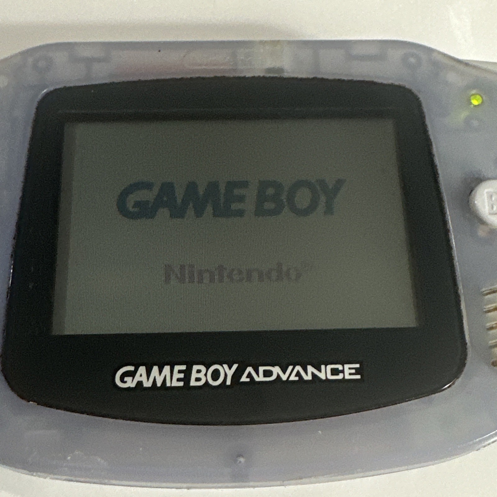 Nintendo Glacier GameBoy Advance GBA AGB-001 Console – Tested