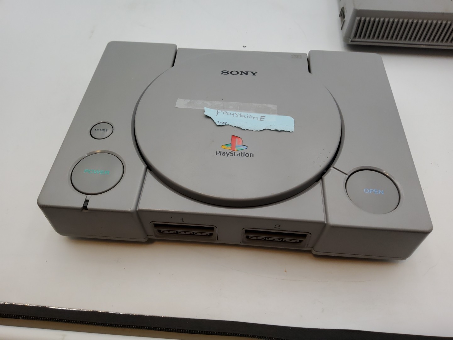 Sony PlayStation 1 Game Console 2 Console Lot FOR PARTS – Controller Included