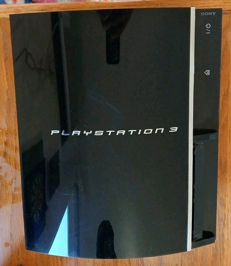 PlayStation 3 Fat PS3 Console 80GB Backwards Compatible Tested Working CechE01