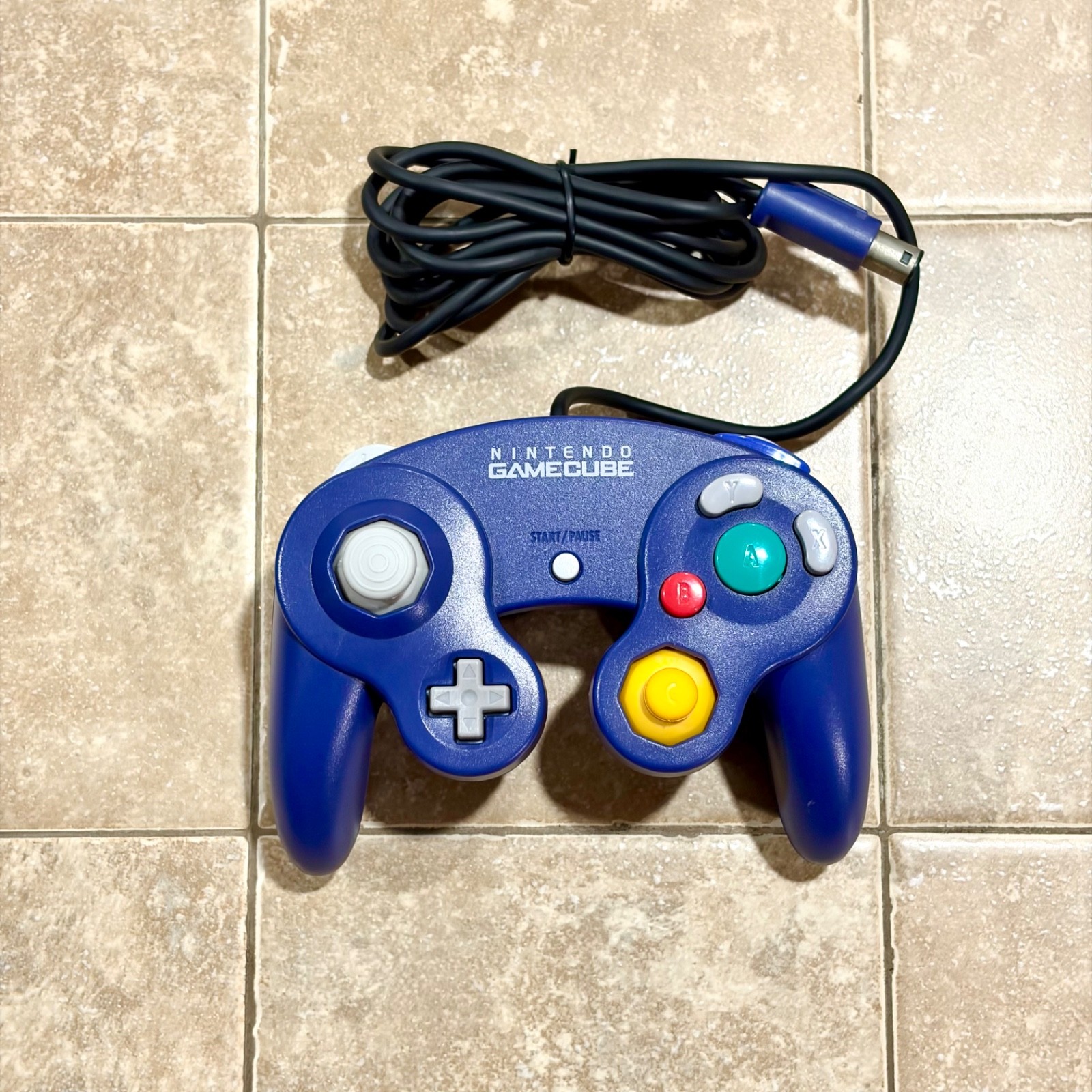 Nintendo GameCube Console Indigo COMPLETE in Box CIB System Nice Clean Purple