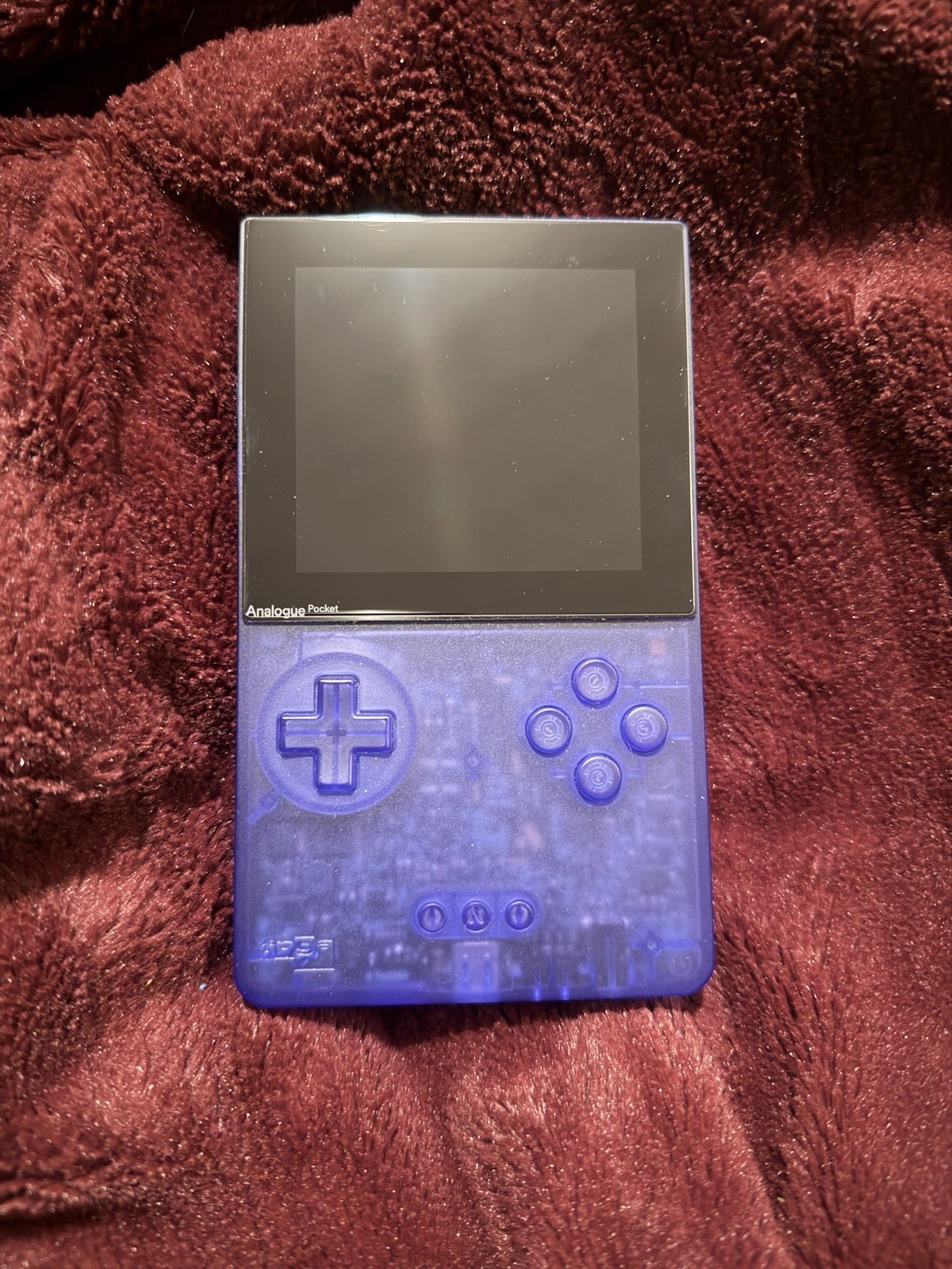 Analogue Pocket Transparent blue