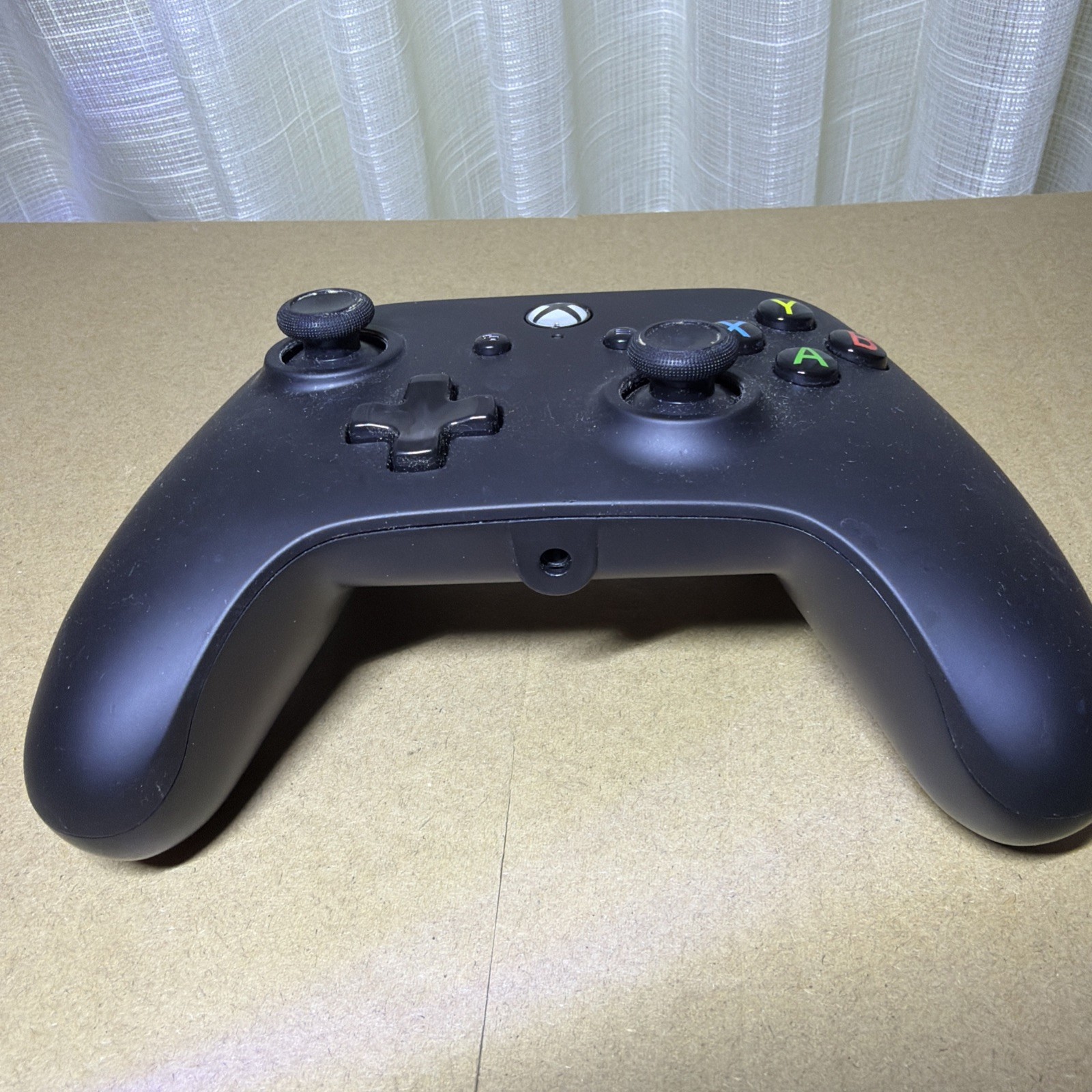 Black POWER A Xbox One Controller Model 1508491-01