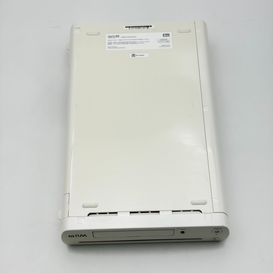 Nintendo Wii U Console White BASIC SET 8GB USED Japanese NTSC-J Region Lock READ
