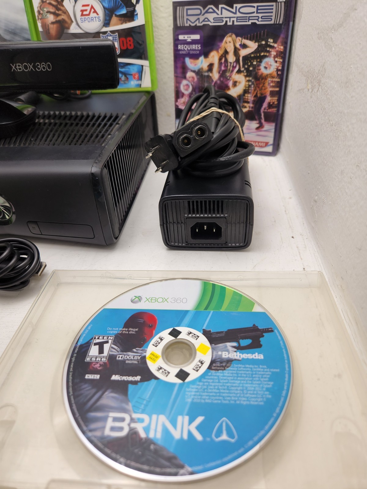Microsoft xbox 360 slim console w/ kinect bundle – Tested