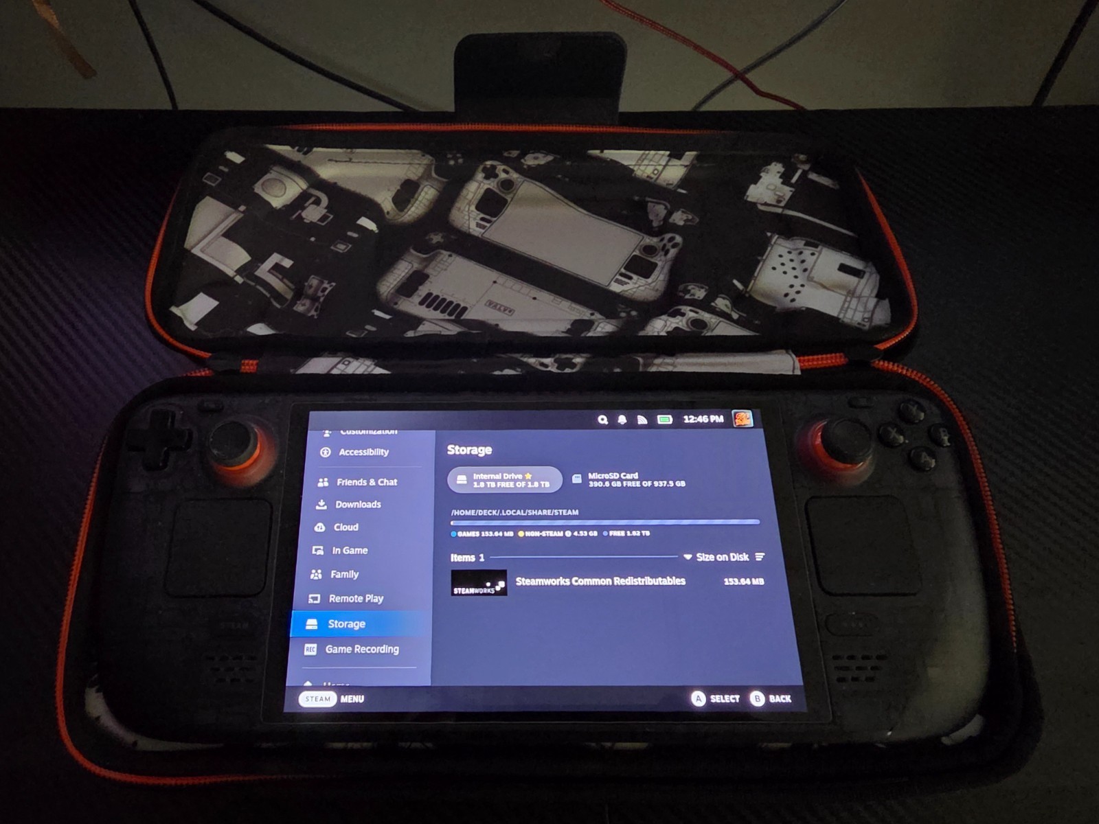 Valve Steam Deck OLED Limited Edition 2TB + 1TB MicroSD + Dock + Case